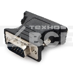 Переходник Cablexpert VGA-DVI, 15M/25F, черный, пакет (A-VGAM-DVIF-01), фото6