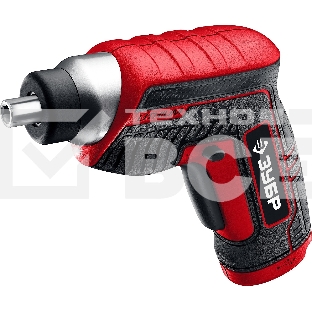 Отвертка аккумуляторная Зубр ViX ЗО-Е-3.6 Ли 3.6 В, в коробке с 10 битами