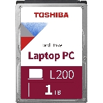 Жесткий диск Toshiba HDD 1Tb L200 Slim (7мм) 2,5' 5400RPM 128MB SATA-III, фото 1