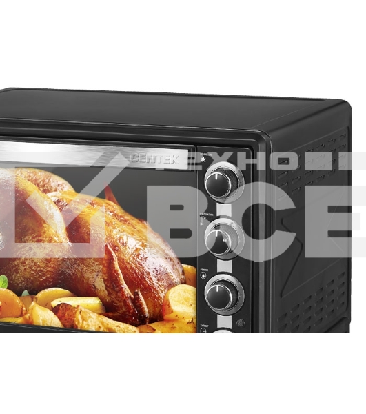 Мини-печь Centek CT-1533-62 Convection (черн)  <62л>  2200Вт, Конвекция, 4 режима, max 320°