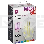 Мышь проводная Defender Host MB-982 белый, 1000 dpi, USB, кнопки - 3, фото5