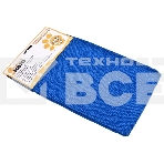 Тряпка для пола из микрофибры Рыжий кот M-02F-L, синий, размер: 50*60 см, фото2