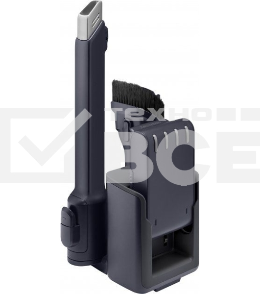 Пылесос вертикальный Samsung VS15A6031R4/EV фиолетовый/чёрный, питание от аккумулятора, 150 Вт, уборка сухая, пылесборник 0.8 л, работа от АКБ max 40 мин.