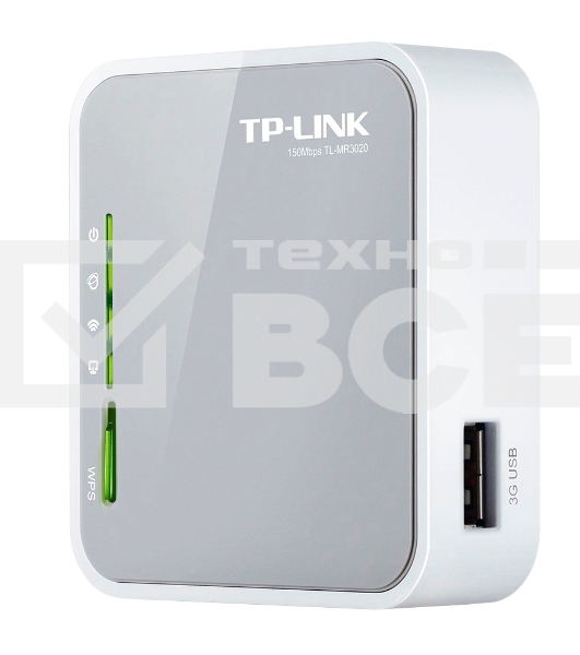 Маршрутизатор беспроводной TP-Link SOHO TL-MR3020 10/100BASE-TX