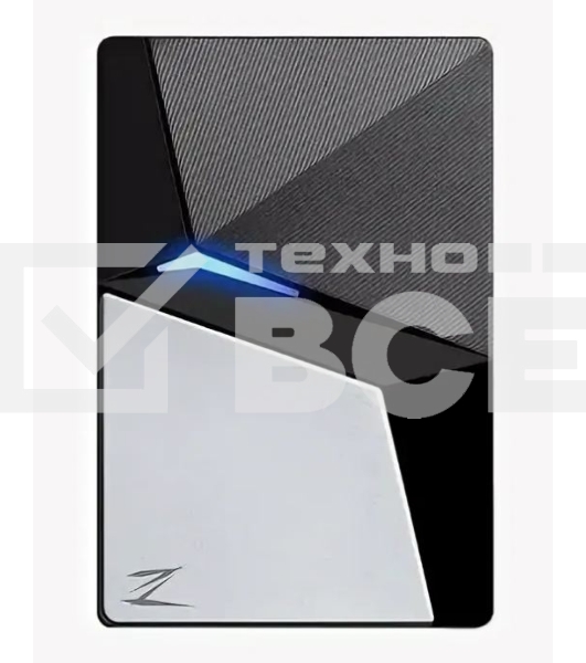 Накопитель внешний  SSD External Netac 2.0Tb Z7S <NT01Z7S-002T-32BK> (USB3.2, up to 550/480MBs, 89х60х11.5mm, Aluminium+Steel+Plastic)