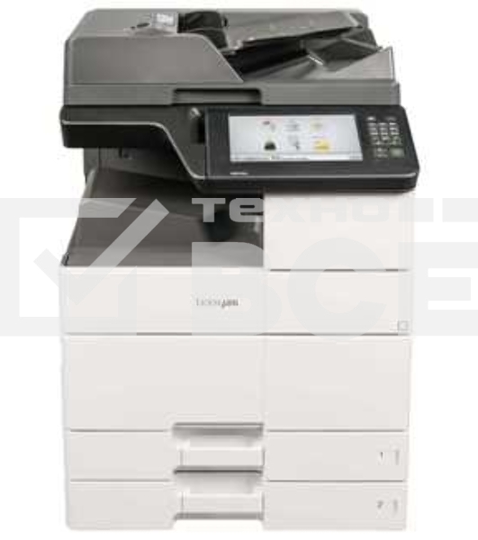 МФУ лазерный Lexmark MX910de (26Z0200), А3, ч/б, печ. 45 стр/мин., скан. до 80 стр/мин., 1200 x 1200 DPI (печать) 600 x 600 DPI (скан), USB, Ethernet