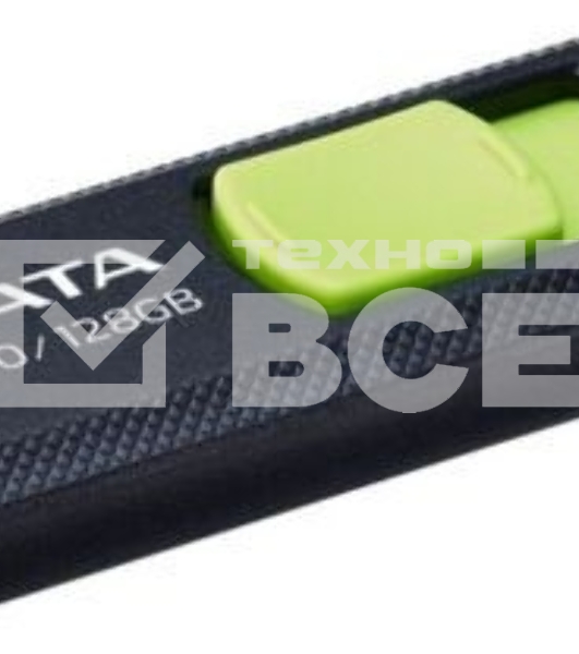 Флеш диск A-Data 128Gb Type-C UC300 ACHO-UC300-128G-RBK/GN USB3.2 черный/зеленый