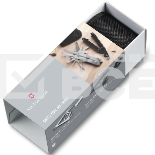 Мультитул Victorinox SwissTool Spirit MX (3.0224.MN) 105мм 24функц. чехол нейлоновый серебристый подар.коробка
