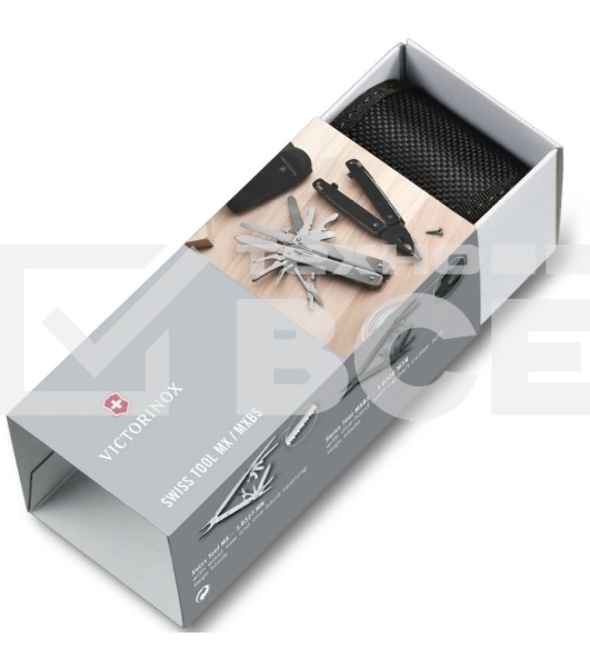 Мультитул Victorinox SwissTool Spirit MX (3.0224.MN) 105мм 24функц. чехол нейлоновый серебристый подар.коробка