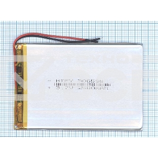 Аккумулятор Li-Pol (батарея) 3*65*95мм 2pin 3.7V/2500mAh