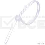 Стяжка нейлоновая Exegate EX253846RUS неоткрывающаяся CV-100W, 100мм, упак. 100шт белая, фото2