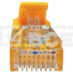 Патч-корд Suprlan 10-0162 UTP RJ-45 вил.-вилка RJ-45 кат.5E 1м желтый LSZH 24AWG, фото 1