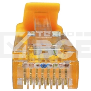 Патч-корд Suprlan 10-0162 UTP RJ-45 вил.-вилка RJ-45 кат.5E 1м желтый LSZH 24AWG