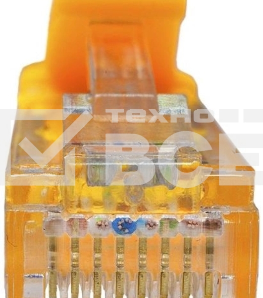 Патч-корд Suprlan 10-0162 UTP RJ-45 вил.-вилка RJ-45 кат.5E 1м желтый LSZH 24AWG