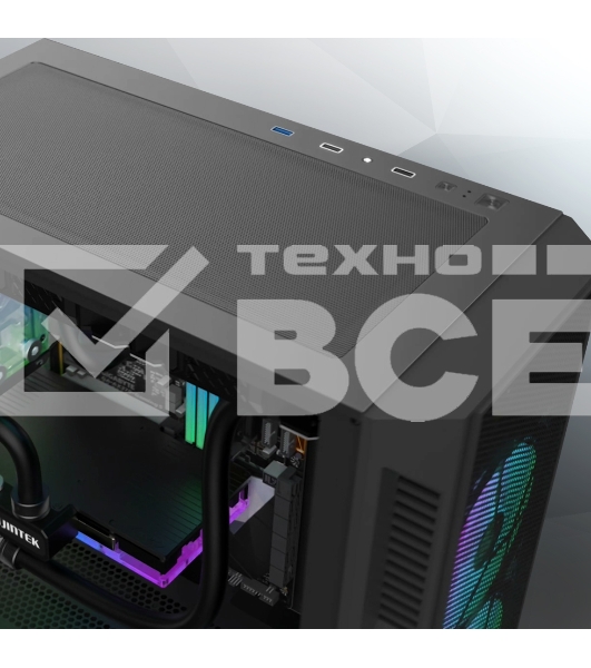 Корпус без блока питания ARCADIA III ST PC Case