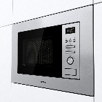 Микроволновая печь встраиваемая Gorenje BMI201AG1X нержавеющая сталь, 20 л, 800 Вт, переключатели - поворотный механизм/кнопки, фото18