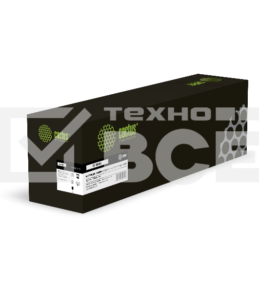 Картридж лазерный Cactus CS-TK5215K черный (20000 стр.) для Kyocera TASKalfa 406ci с чипом
