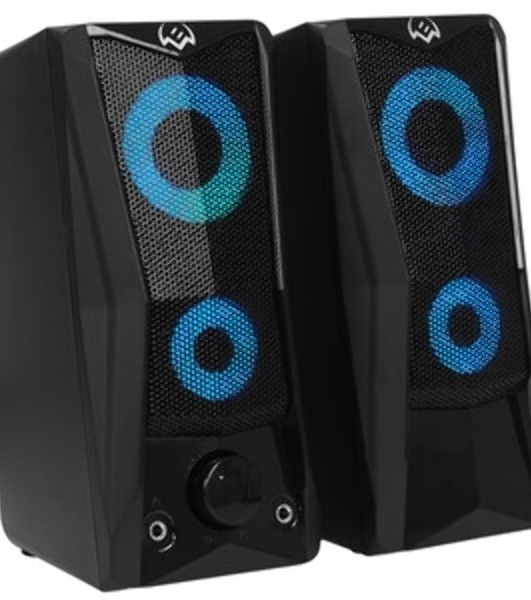 Акустическая система 2.0 АС SVEN G345, черный, (10 Вт, RGB, питание USB, Bluetooth)