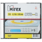 Диск DVD-R Mirex 4.7 Gb, 16x, Slim Case (1), (1/200), фото4