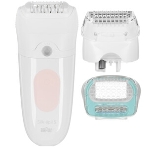 Эпилятор Braun SE5-050 скор.:2 насад.:4 от электр.сети от аккум. белый/розовый, фото 1