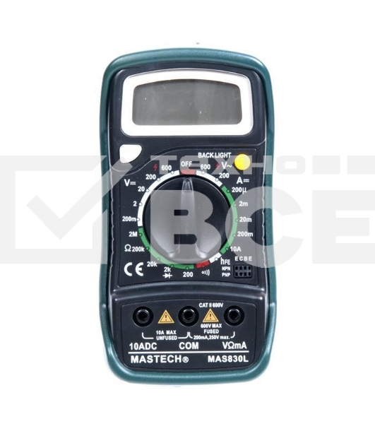 Мультиметр Mastech MAS830Lцифровой 59718