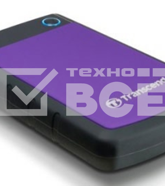 Внешний жесткий диск Transcend USB 3.0 1Tb TS1TSJ25H3P StoreJet 25H3P (5400 об/мин) 2.5