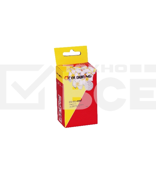 Картридж струйный Colouring CG-CLI-426C Cyan с чипом водный (9 мл) для Canon IP4840/MG5140/MG5240/MG6140/MG8140