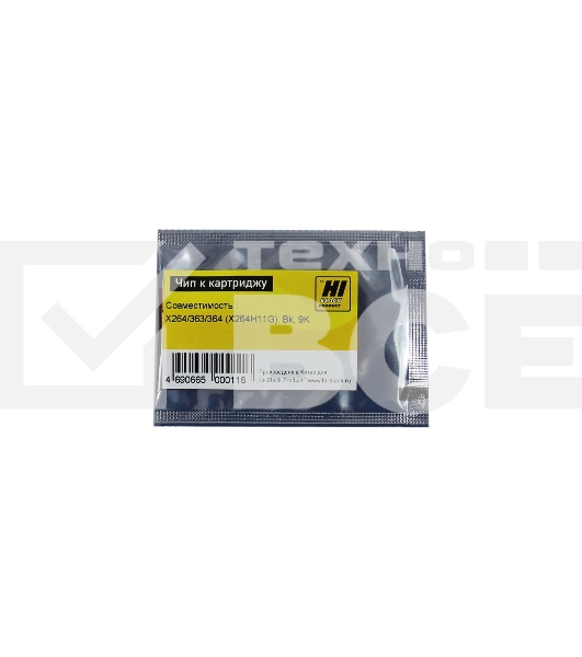 Чип к картриджу Lexmark X264/363/364 (Hi-Black), 9K***