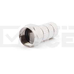 Коннектор Cablexpert F SPL6-02, для кабеля RG6, 5шт, с уплот. рез. кольцом