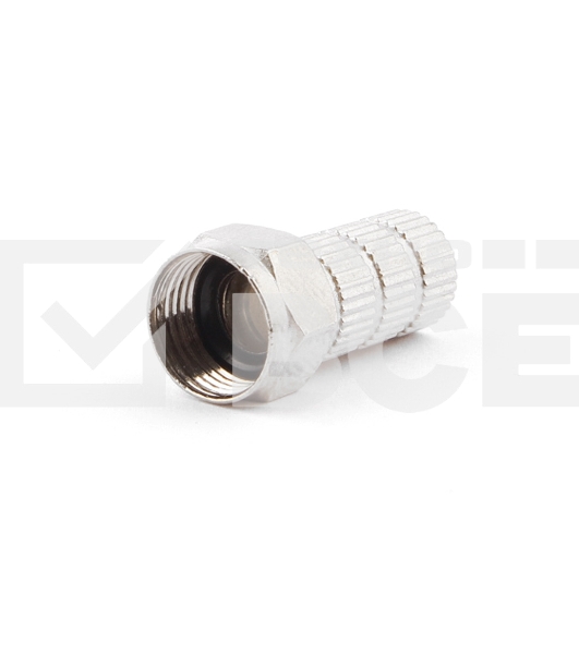 Коннектор Cablexpert F SPL6-02, для кабеля RG6, 5шт, с уплот. рез. кольцом