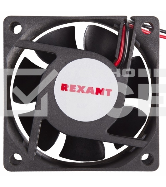 Вентилятор для корпуса Rexant RX 6025MS 12VDC черный, 60 мм, 3500 об/мин, 25 дБ, 2 pin