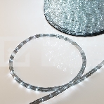 Дюралайт LED, свечение с динамикой (3W) - белый, 36 LED/м, бухта 100м, фото2