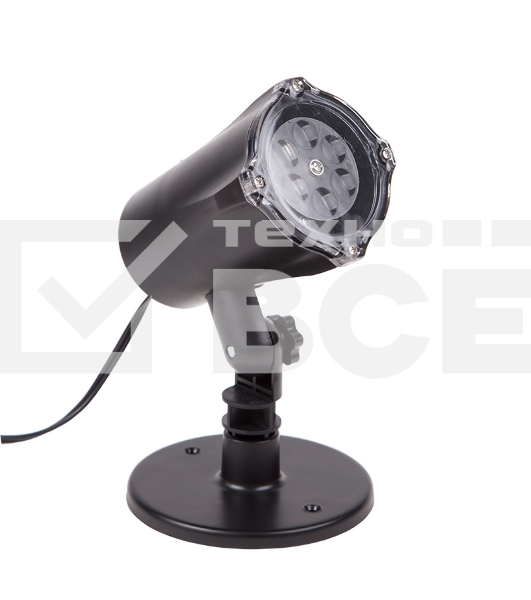Проектор LED Neon-night 601-263 белые снежинки,220В