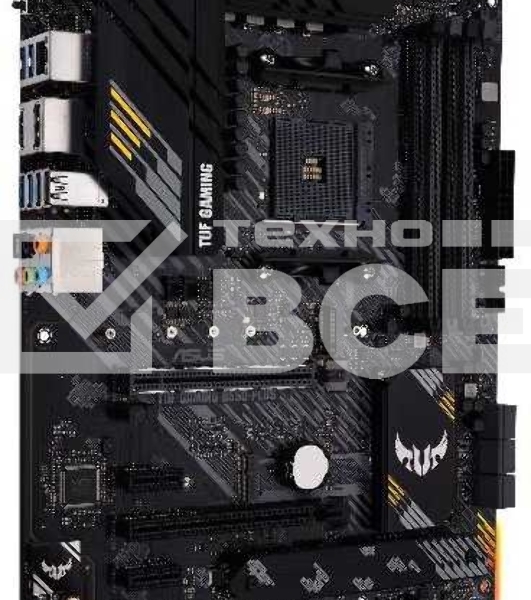 Материнская плата ASUS TUF GAMING B550-PLUS, AM4, AMD B550, 4xDDR4, 6xSATA, 2xM.2, 1xPCIe 4.0 x16, 1xPCIe 3.0 x16, 3xPCIe x1, 1xHDMI, 1xDP, 1x 2.5Gb LAN, 4xUSB-A 3.2 Gen 1, 1xUSB-A 3.2 Gen 2, 2xUSB-A 2.0, 1xUSB-C 3.2 Gen 2, 5x3.5 мм, 7.1, ATX