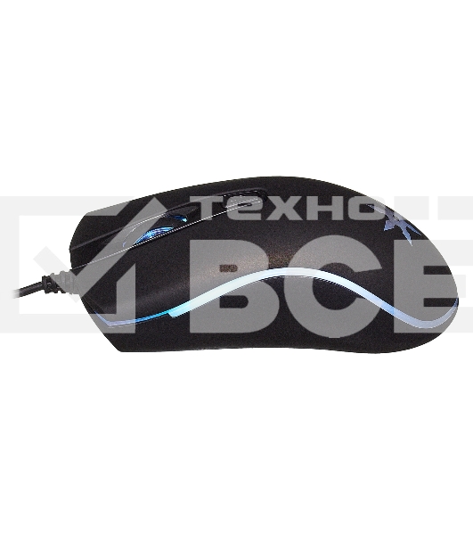 Мышь проводная Oklick 704G TOKUGAWA черный, 1600 dpi, USB, кнопки - 4