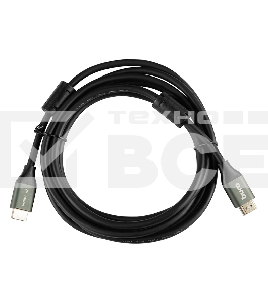Кабель аудио-видео Buro HDMI (m)/HDMI (m) 3м. феррит.кольца Позолоченные контакты черный (BHP-HDMI-2.1-3G)