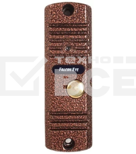Вызывная панель Falcon Eye FE-305C 4-х проводная; антивандальная накладная видеопанель; с ИК подветкой до 1м, матрица CMOS, 800 ТВл, 12В, рабочий д