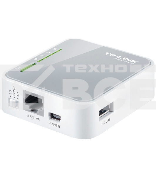 Маршрутизатор беспроводной TP-Link SOHO TL-MR3020 10/100BASE-TX