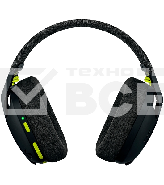 Наушники с микрофоном Logitech G435 черный/желтый накладные Radio оголовье (981-001050)