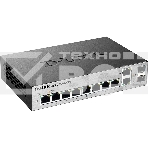 Коммутатор D-Link DGS-1100-10/ME/A2A Управляемый коммутатор 2-го уровня с 8 портами 10/100/1000Base-T и 2 комбо-портами 100/1000Base-T/SFP, фото4