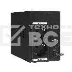 Источник бесперебойного питания ExeGate Power Smart ULB-500.LCD.AVR.2SH <500VA/300W, LCD, AVR, 2*Schuko, металлический корпус, Black>, фото10