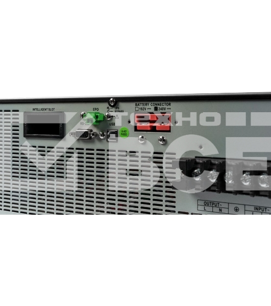 Источник бесперебойного питания Systeme Electriс Smart-Save Online SRV, 10000VA/9000W, On-Line, Extended-run, Rack 6U(Tower convertible), LCD, Out: Hardwire, SNMP Intelligent Slot, USB, RS-232