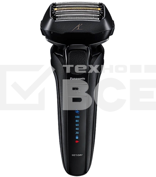 Бритва сетчатая Panasonic ES-LV9U-K820 реж.эл.:5 питан.:аккум. черный