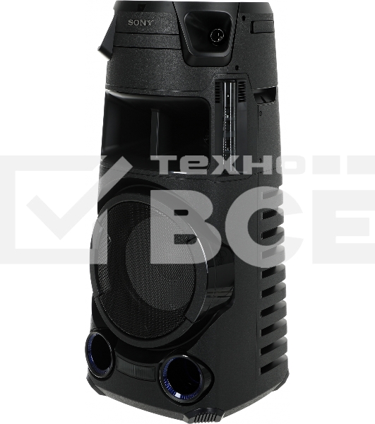 Минисистема Sony MHC-V43D черный/CD/CDRW/DVD/DVDRW/FM/USB/BT