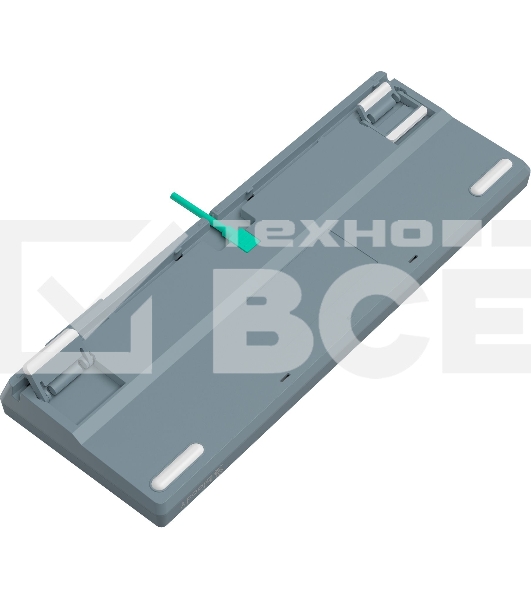 Клавиатура A4Tech Bloody S87 Energy проводная USB серый/зеленый