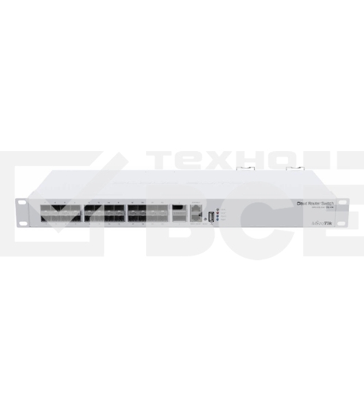 Коммутатор в стойку MikroTik CRS326-24S+2Q+RM , 24х SFP+, 2x QSFP+