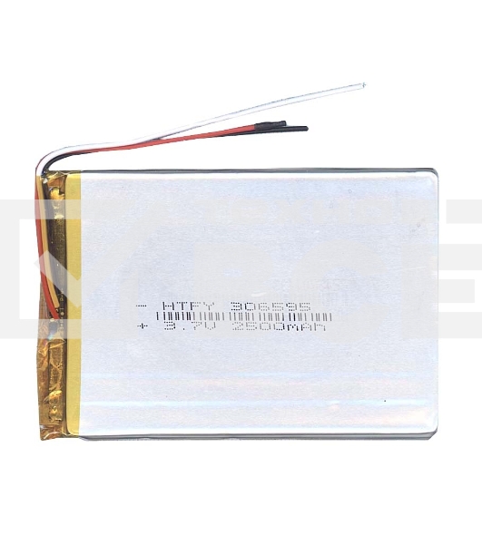 Аккумулятор Li-Pol (батарея) 3*65*95мм 3pin 3.7V/2500mAh