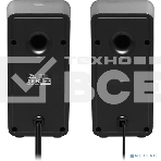 Акустическая 2.0 система Defender Waltz black USB + 3.5 jack, RGB, 6 Вт., фото4