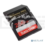 Флеш карта SD 256GB SanDisk SDXC Class 10 V30 UHS-I U3 Extreme Pro 200MB/s, фото3