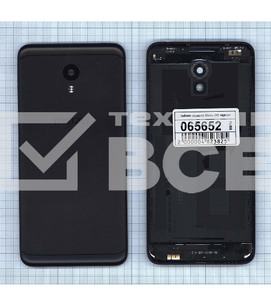 Задняя крышка для Meizu M6 черный